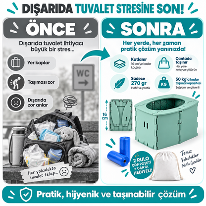 Minelashop-Katlanabilir Çocuk Tuvaleti