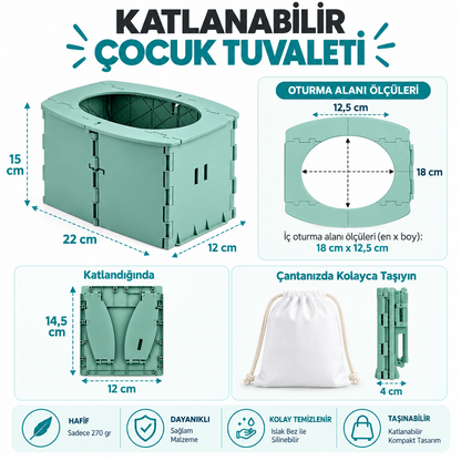 Minelashop-Katlanabilir Çocuk Tuvaleti
